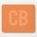 Recherche de couleur orange tapis souris Simple