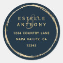 Recherche de navy blue mariage autocollants Adresse de l'expéditeur