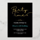 Zoek naar nette uitnodigingen Goud