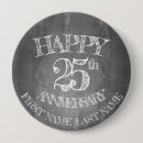 Recherche de 25 ans badges Anniversaire d'argent