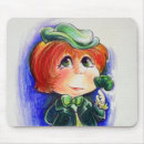 Recherche de trèfle irlandais tapis souris Irlande