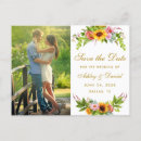 Recherche de tournesols cartes postales Photo de couple