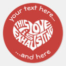 Recherche de lettrage rouge autocollants Coeur
