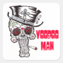 Zoek naar voodoo stickers Schedel