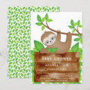 Recherche de sloth baby shower invitations Jungle