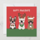 Zoek naar mistletoe kaarten Hond