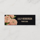 Recherche de mode vintage cartes visite Floral