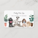 Recherche de toilettage animal cartes visite Customer