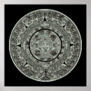 Recherche de calendrier maya posters Aztèque