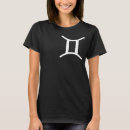 Recherche de gemini tshirts Zodiaque