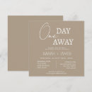 Recherche de répétition de mariage invitations La veille