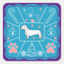 Recherche de chien de noël autocollants Pour enfants