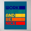 Zoek naar ik werk hard posters Aardig