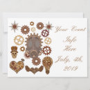 Recherche de chapeau supérieur invitations Steampunk