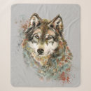 Recherche de de loups couvertures plaids Faune