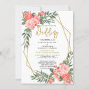Zoek naar coral invitations Mooi
