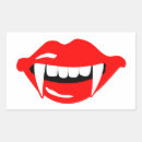 Recherche de dents de vampire autocollants Sanglant