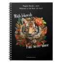 Recherche de tigre carnets Noir