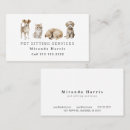 Recherche de chien de chat cartes visite Simple