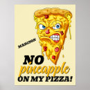 Recherche de ananas drôle posters Nourriture
