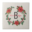 Recherche de poinsettias carreaux Vacances