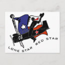 Recherche de étoile solitaire cartes postales Rouge