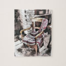 Recherche de bois vintage puzzles Aquarelle