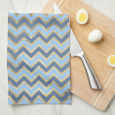 Recherche de zigzag bleu cuisine linges Motif