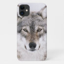 Recherche de loup sauvage iphone coques Neige