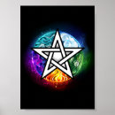 Zoek naar wiccan kunst Pentagram