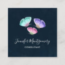 Recherche de papillon pastel cartes visite Aquarelle