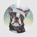Zoek naar boston terrier ornamenten Kerst
