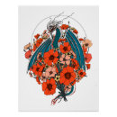 Recherche de dragon asiatique posters Fleurs