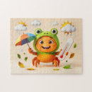 Recherche de parapluies puzzles Pour enfants