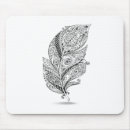 Recherche de art tribal tapis souris Zen griffonnage