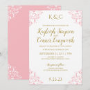 Recherche de rose de damassé mariage invitations Vintage