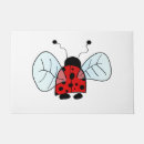 Recherche de coccinelle en paillassons Dessin