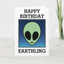 Recherche de extraterrestre vœux cartes Espace