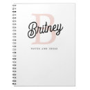 Recherche de pastel rose carnets Monogramme