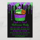 Zoek naar cupcake halloween uitnodigingen Trick or treat