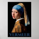 Recherche de peinture vermeer posters Femme