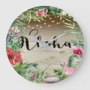 Recherche de fleurs tropicales horloges Hibiscus