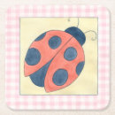 Recherche de coccinelle dessous de verres Fleurs