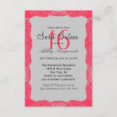 Recherche de corail et gris invitations Simple