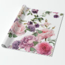 Recherche de floral rose papier cadeau Pivoine