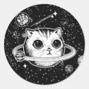 Recherche de chat cosmique autocollants Mignon