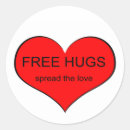 Recherche de free hugs autocollants Amour
