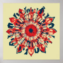 Zoek naar blauwe zonnebloem kunst Abstract