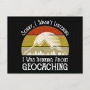 Recherche de geocaching cartes postales Passe temps