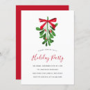 Recherche de mistletoe invitations Rouge